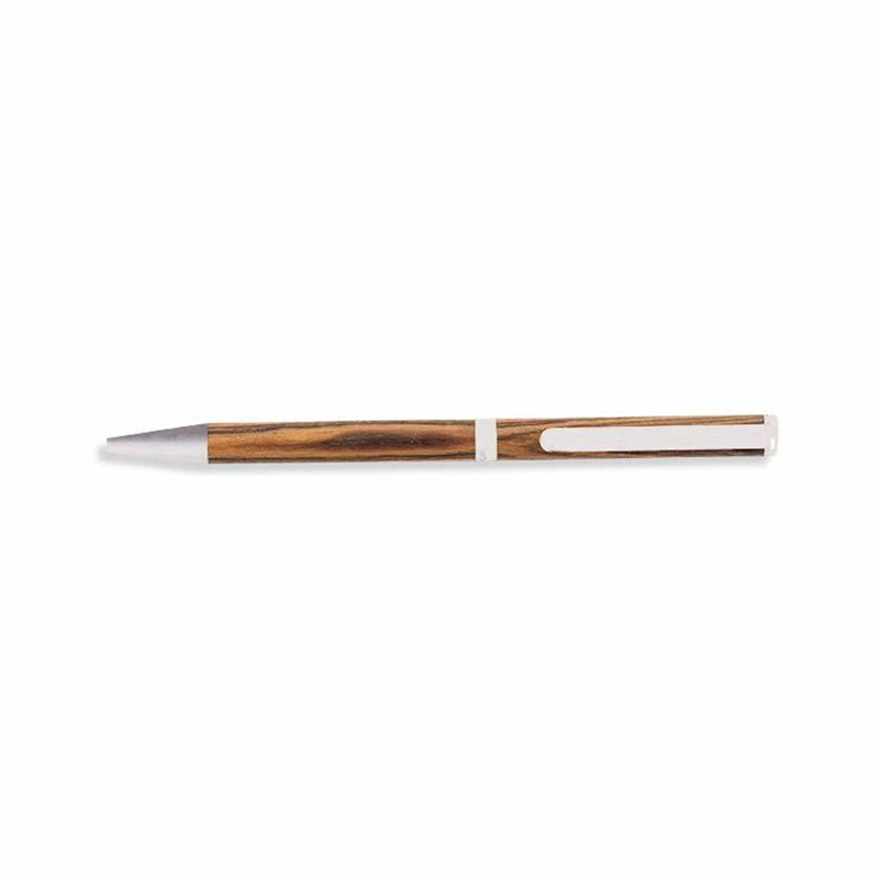 7 mm Slim Style Ballpoint Pen Kit - Finish:Satin Nickel